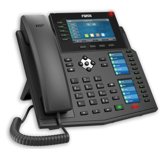Fanvil X6U Enterprise High End IP Phone left