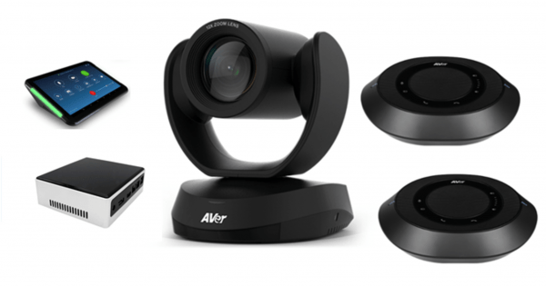 Zoom Room Kit with AVer VC520 Pro for Large Conference Rooms bun