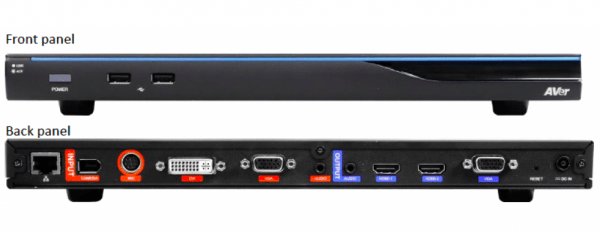 AVer EVC950 HD Video Conferencing System with 10 Way MCU label