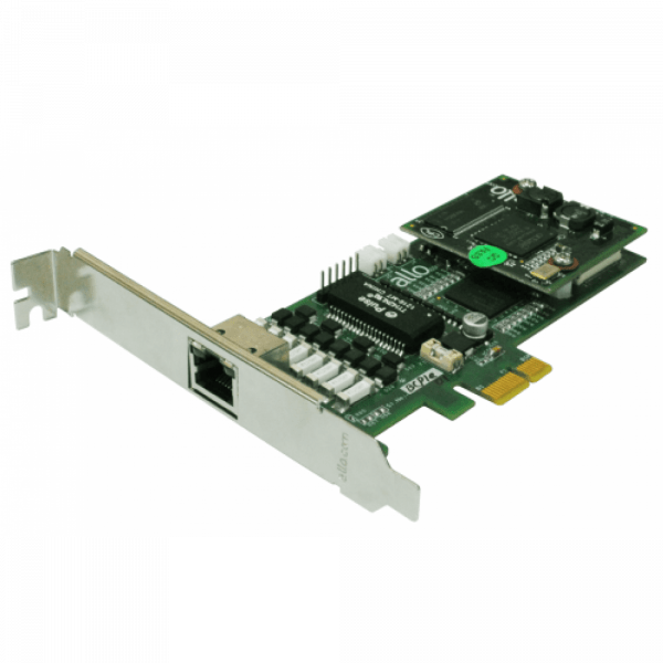 Allo 1 Port PRI Card PCIe with LEC 4th Gen 1E1