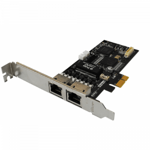 Allo 2 Port PRI Card PCIe with LEC 4th Gen 2E1