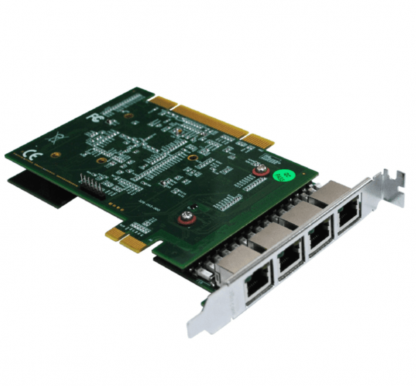 Allo 4 Port PRI Card PCIe with LEC 4th Gen 4E1