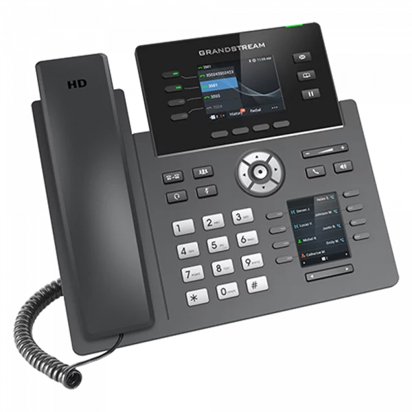 Grandstream GRP2614 Carrier Grade IP Phone left