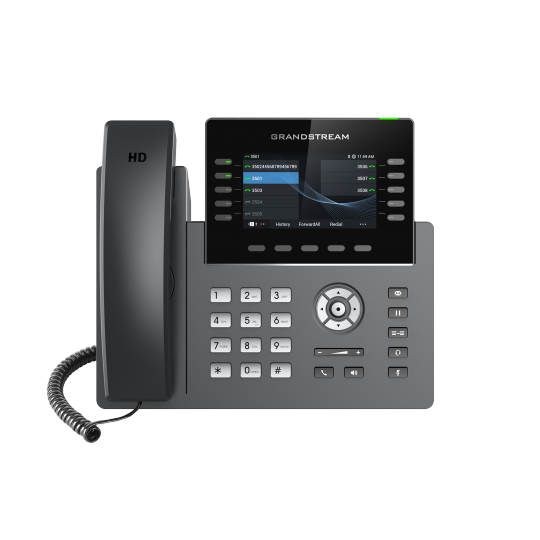 Grandstream GRP2670 Carrier Grade Touchscreen IP Phone front