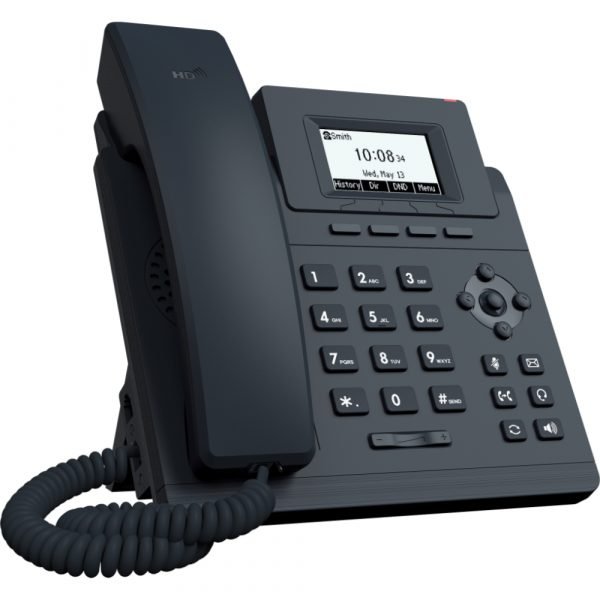 Yealink SIP T30P Entry Level IP Phone left