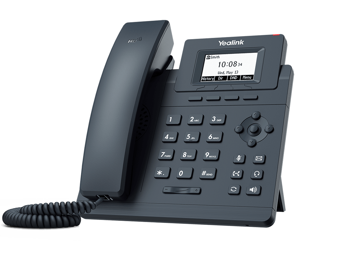 Yealink SIP T30P Entry Level IP Phone right