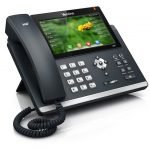 Yealink SIP T48S Touchscreen Gigabit IP Phone left