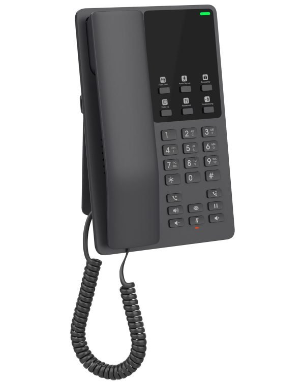 Grandstream GHP621 Compact Hotel Phone side