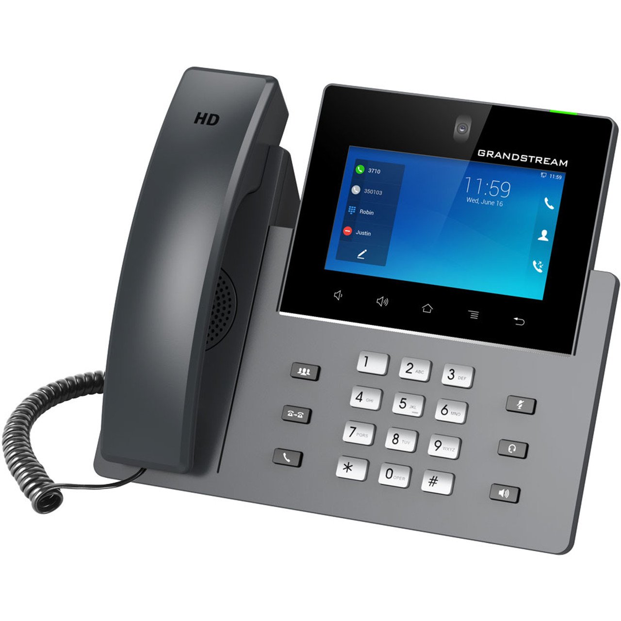 Grandstream GXV3450 Android IP Video Phone left